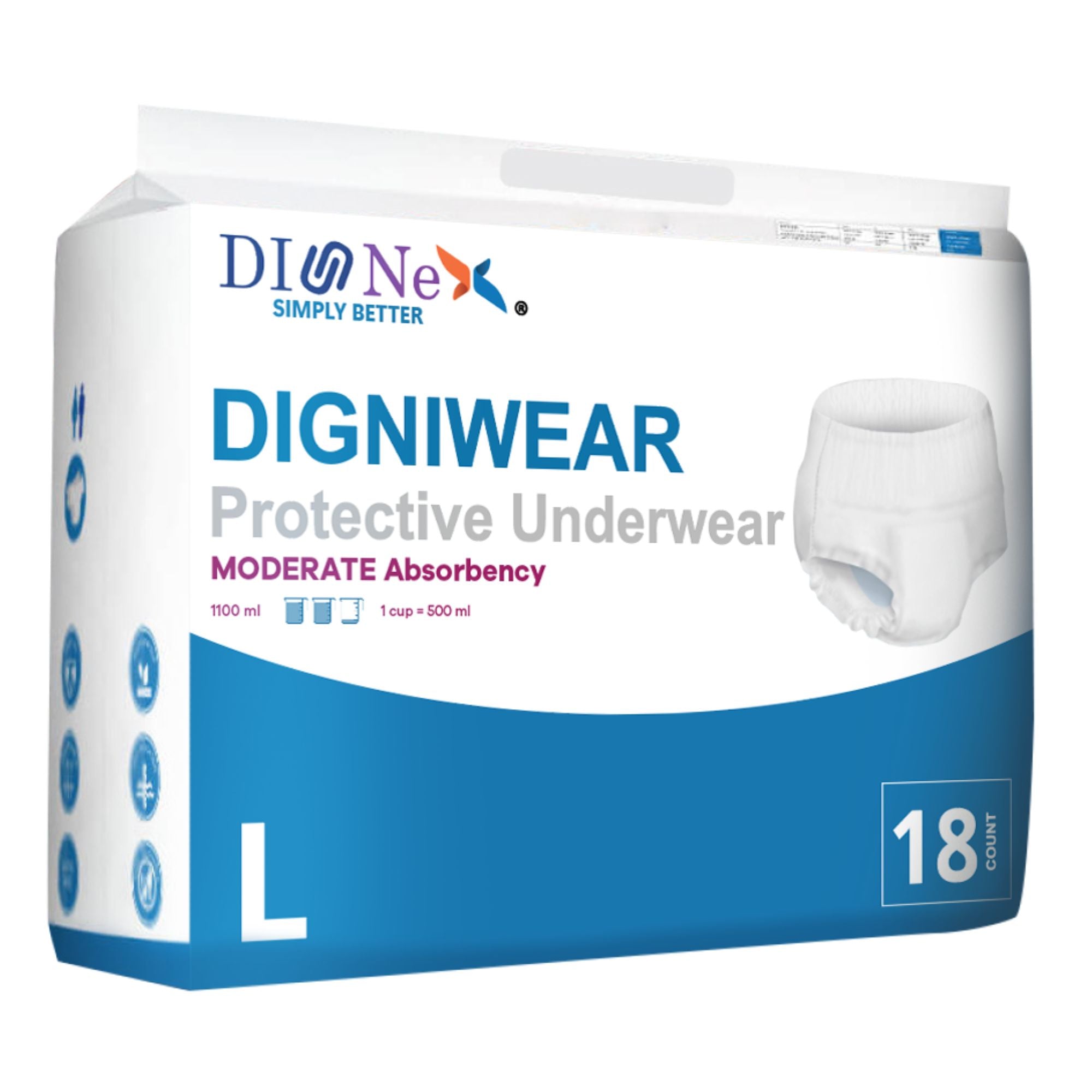 Dignex Digniwear Underwear