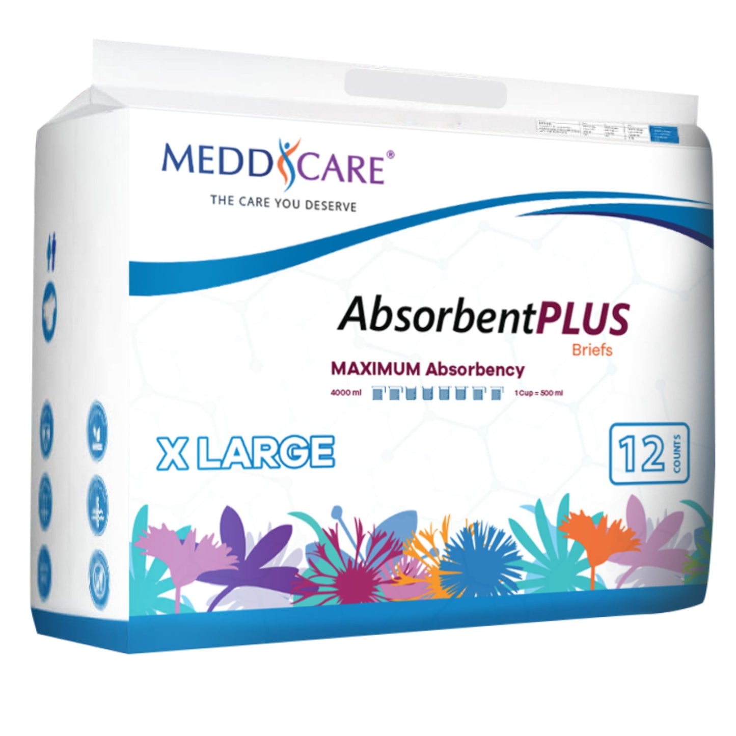 Meddcare Absorbent Plus Brief