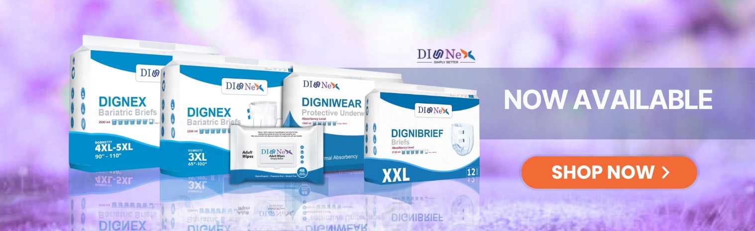 Dignex Bariatrics Incontinence supplies