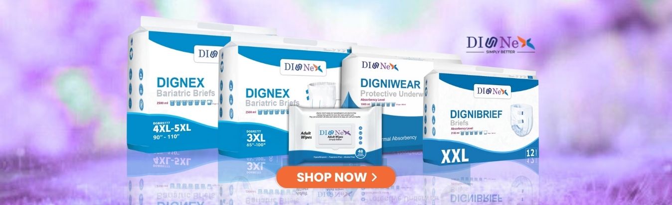 Dignex Bariatrics Incontinence supplies